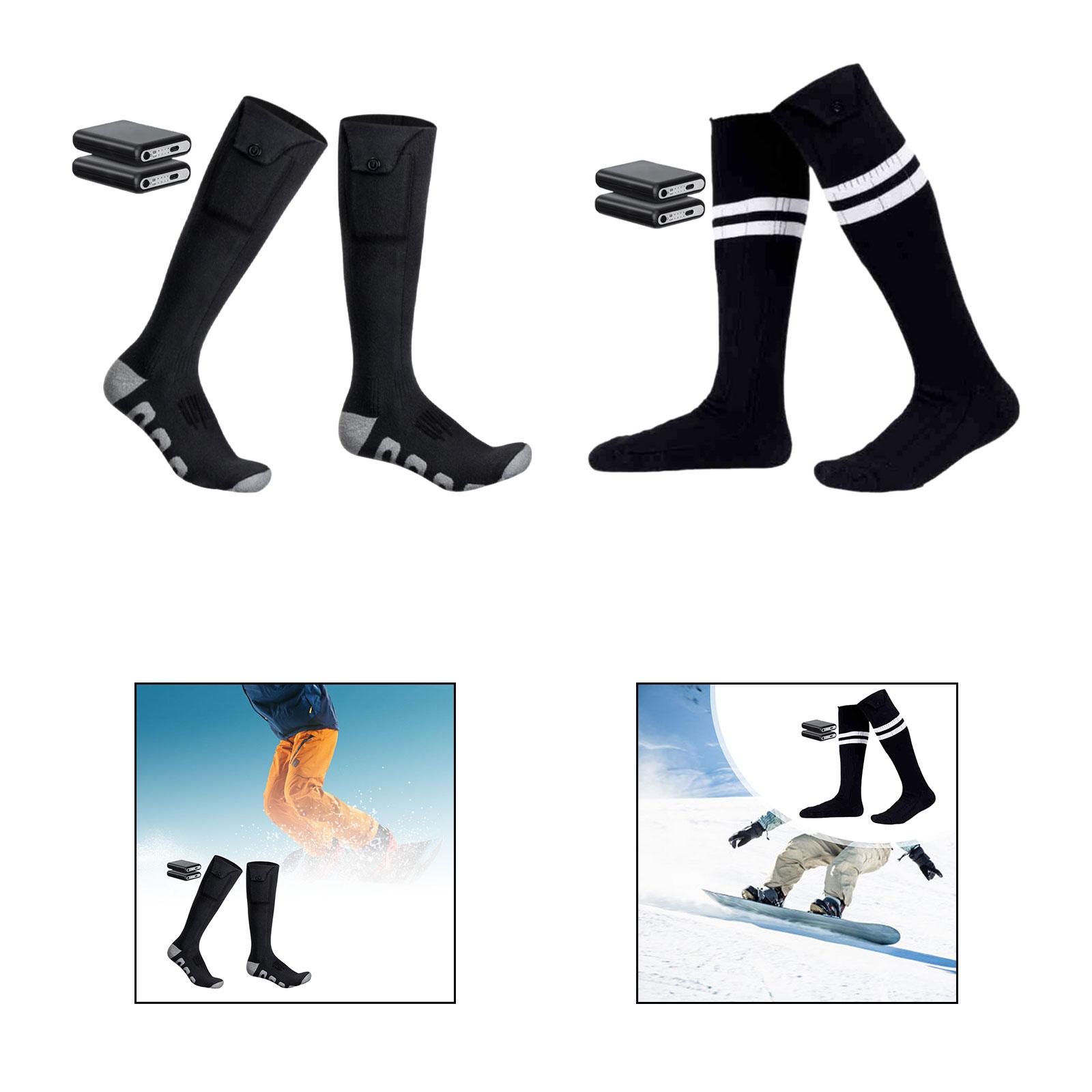 Thermal Sock Winter - ถุงเท้าให้ความร้อน ถุงเท้าให้ความร้อนแบบยาว ถุงเท้าอุ่นสบายสำหรับฤดูหนาว ถุงเท้าให้ความร้อนที่ซักได้