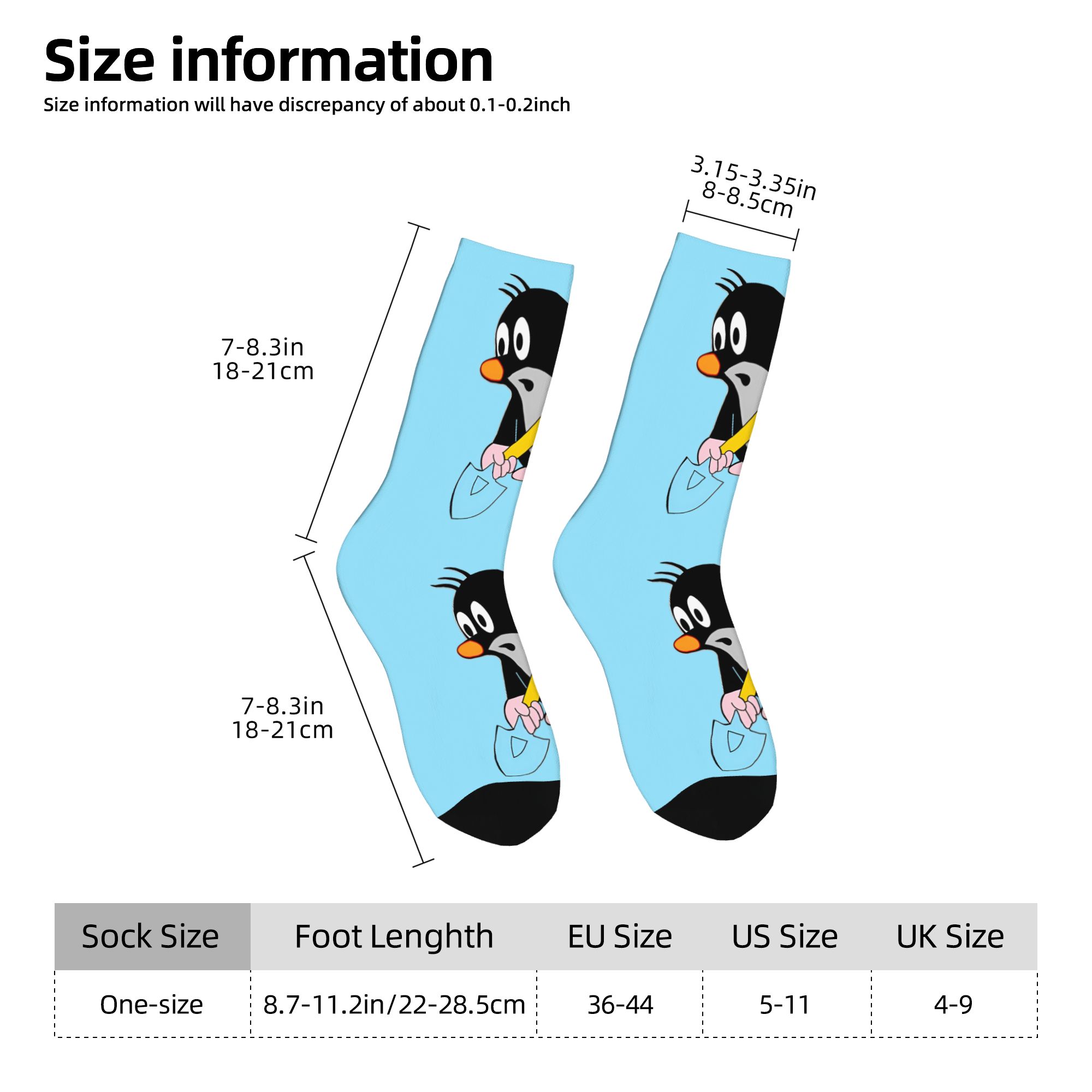 ถุงเท้าลายการ์ตูน Krtek แบบตลก - Dress Sock Men บทวิจารณ์และราคา