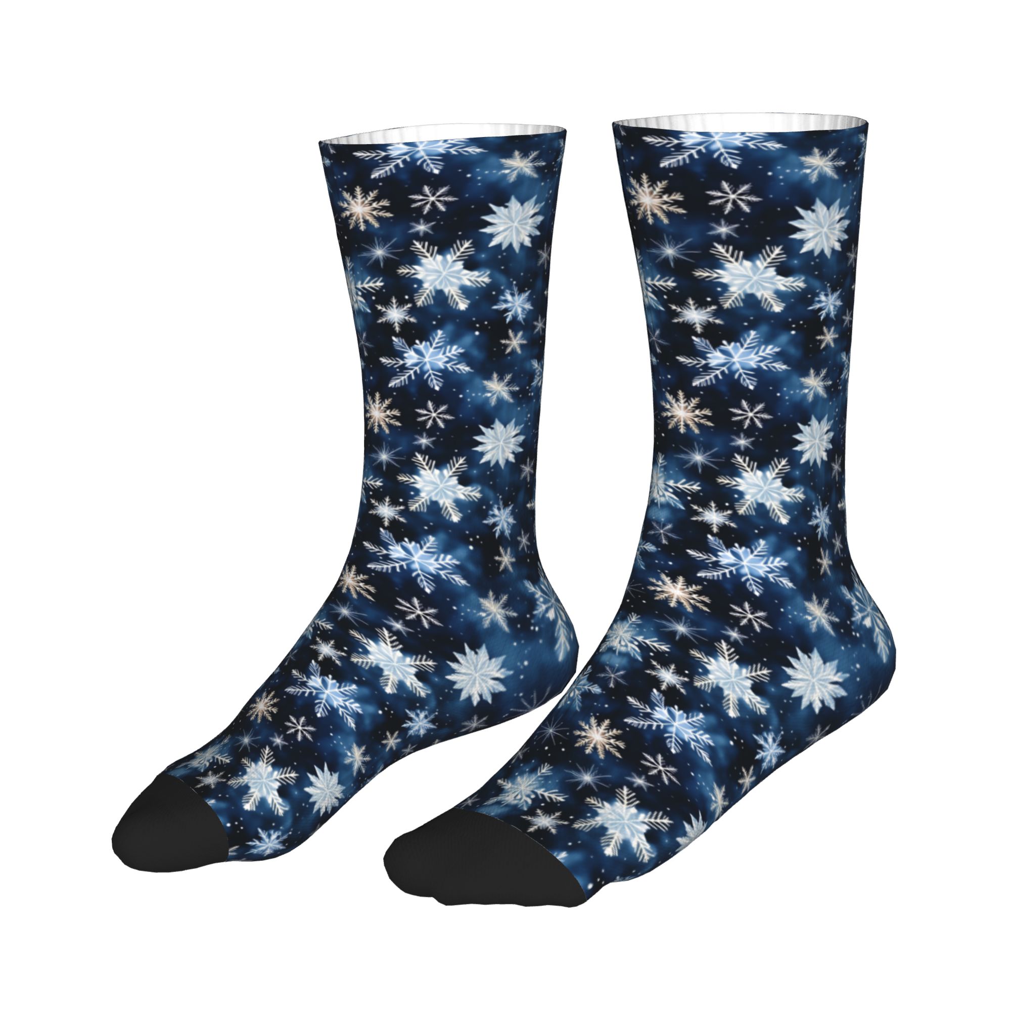 ถุงเท้าลายน้ำแข็งสีน้ำเงินกรมท - Dress Sock Men บทวิจารณ์และราคา