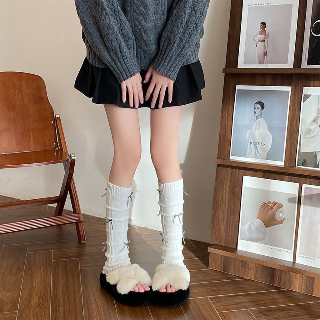 ปลอกขาแบบยาวระดับกลางน่อง ปลอก - Boot Sock Slouchy บทวิจารณ์และราคา
