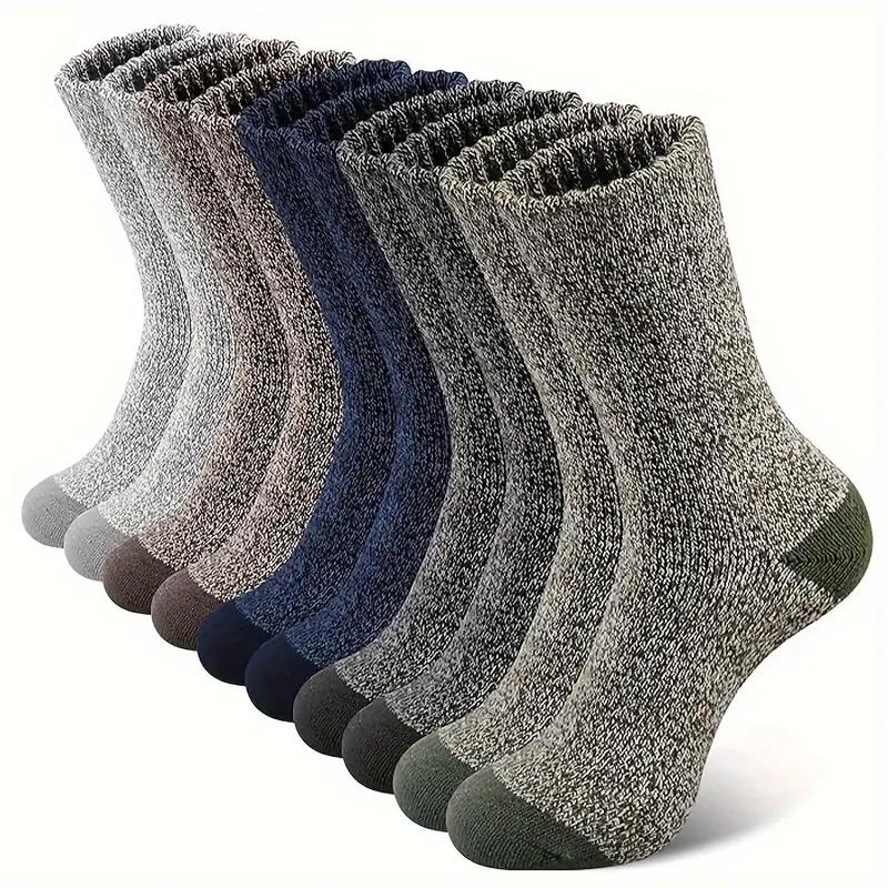 ถุงเท้าขนแกะ Merino 5 คู่สําหร - Wool Hiking Sock บทวิจารณ์และราคา