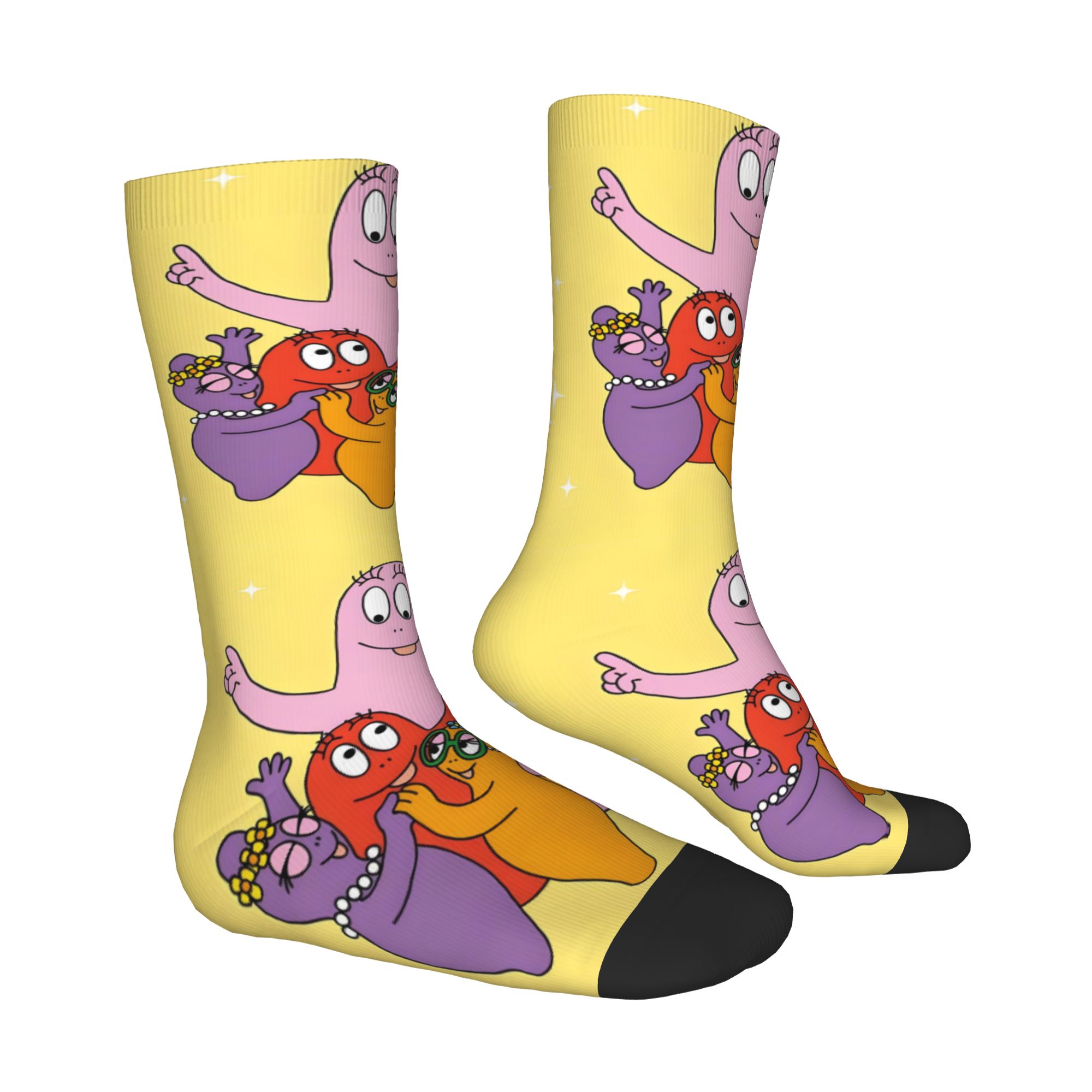 ถุงเท้าลายการ์ตูนบาร์บาปาป้าสุ - Dress Sock Men บทวิจารณ์และราคา
