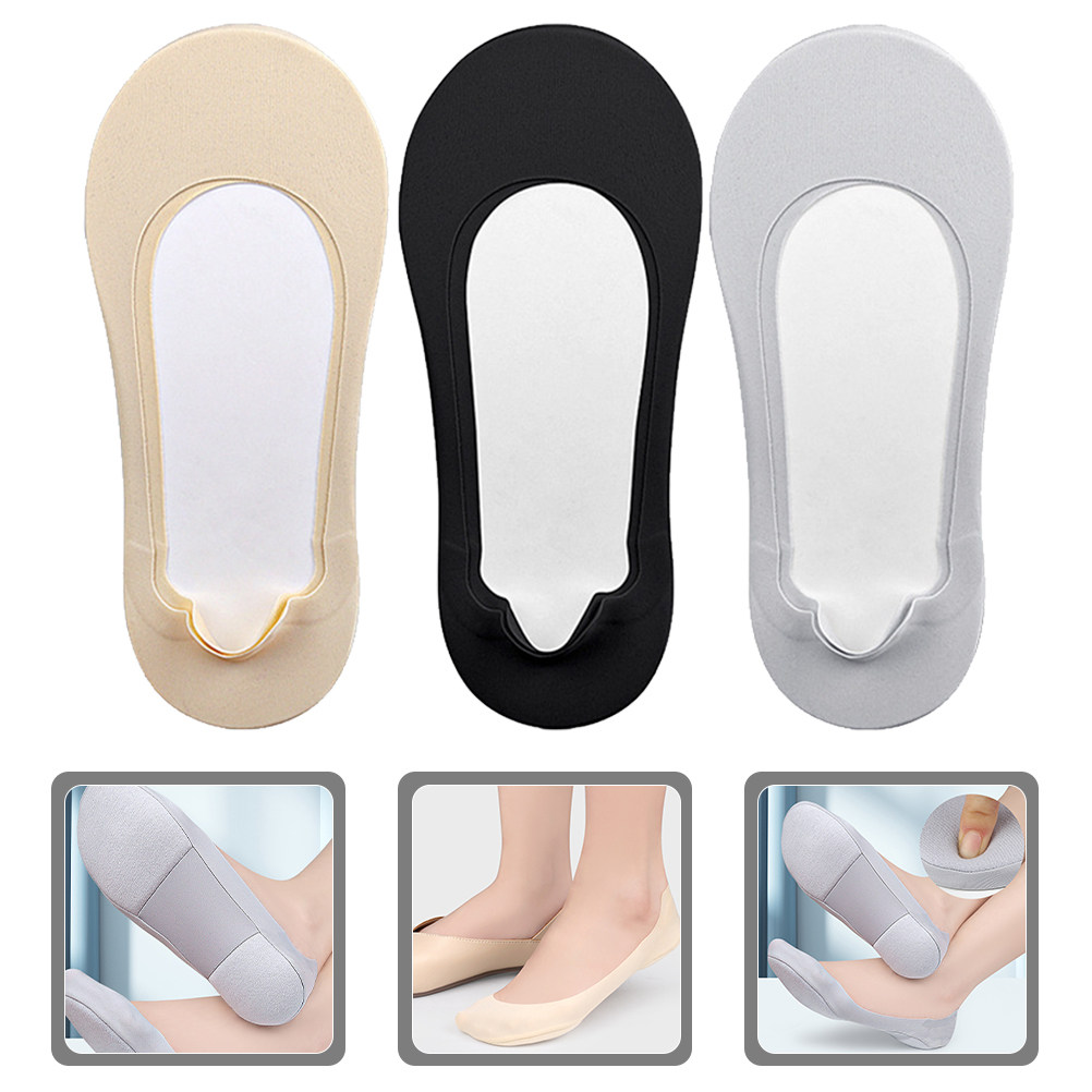 ถุงเท้าข้อสั้นแบบซ่อนสำหรับผู้ - Invisibility Sock Loafer บทวิจารณ์และราคา