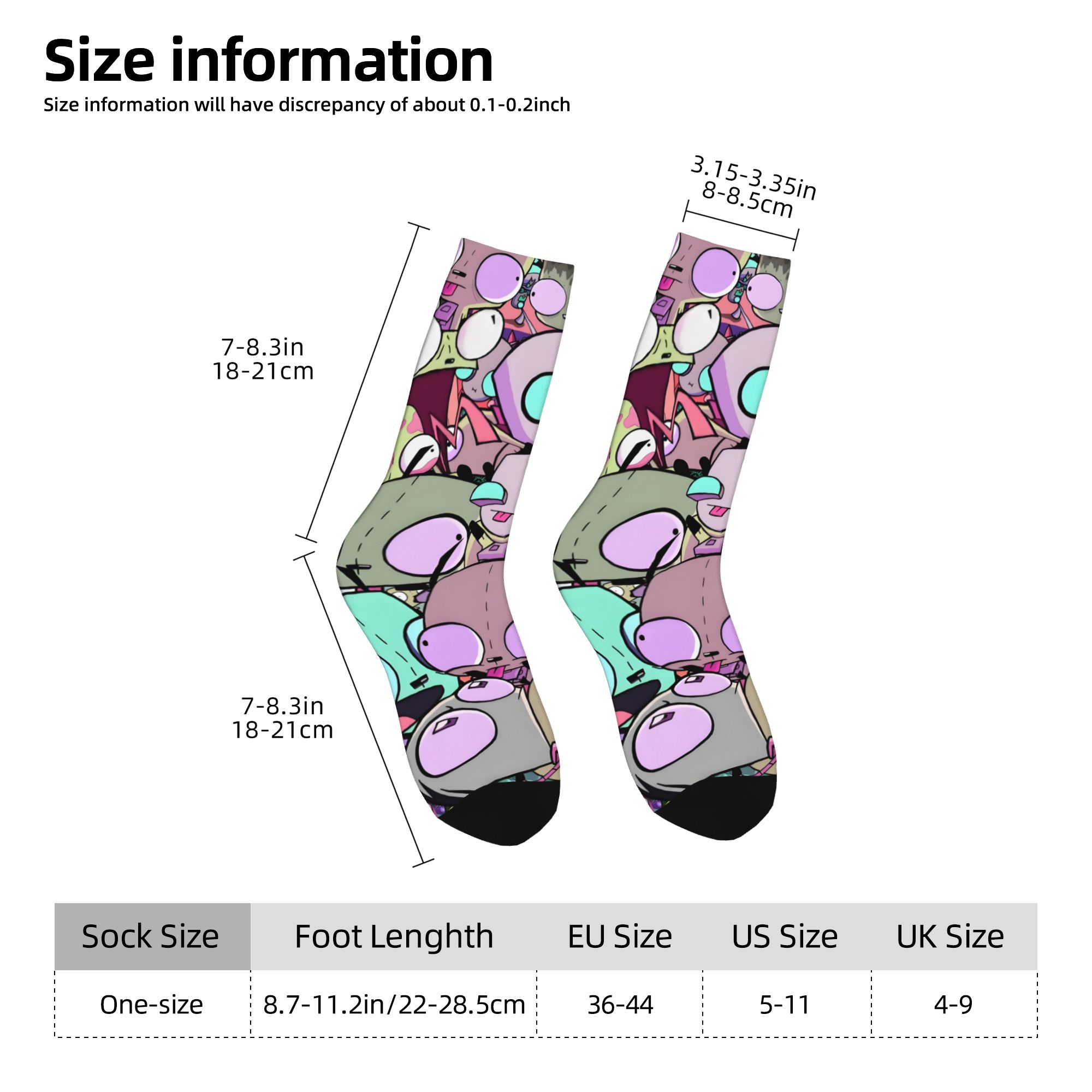 ถุงเท้าลายการ์ตูน I-Invader Z- - Dress Sock Men บทวิจารณ์และราคา