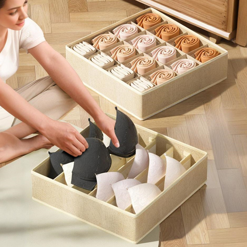 ชุดชั้นในกล่องสําหรับ Bras กาง - Sock Organizer Tray บทวิจารณ์และราคา