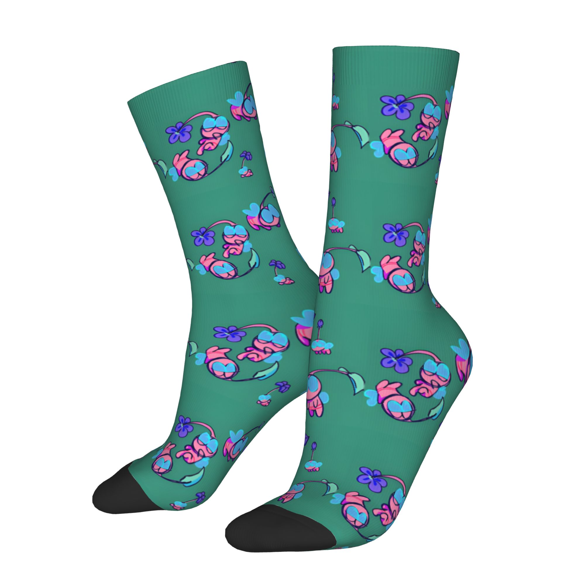 ถุงเท้าลายการ์ตูนอนิเมะพิคไมน์ - Dress Sock Men บทวิจารณ์และราคา