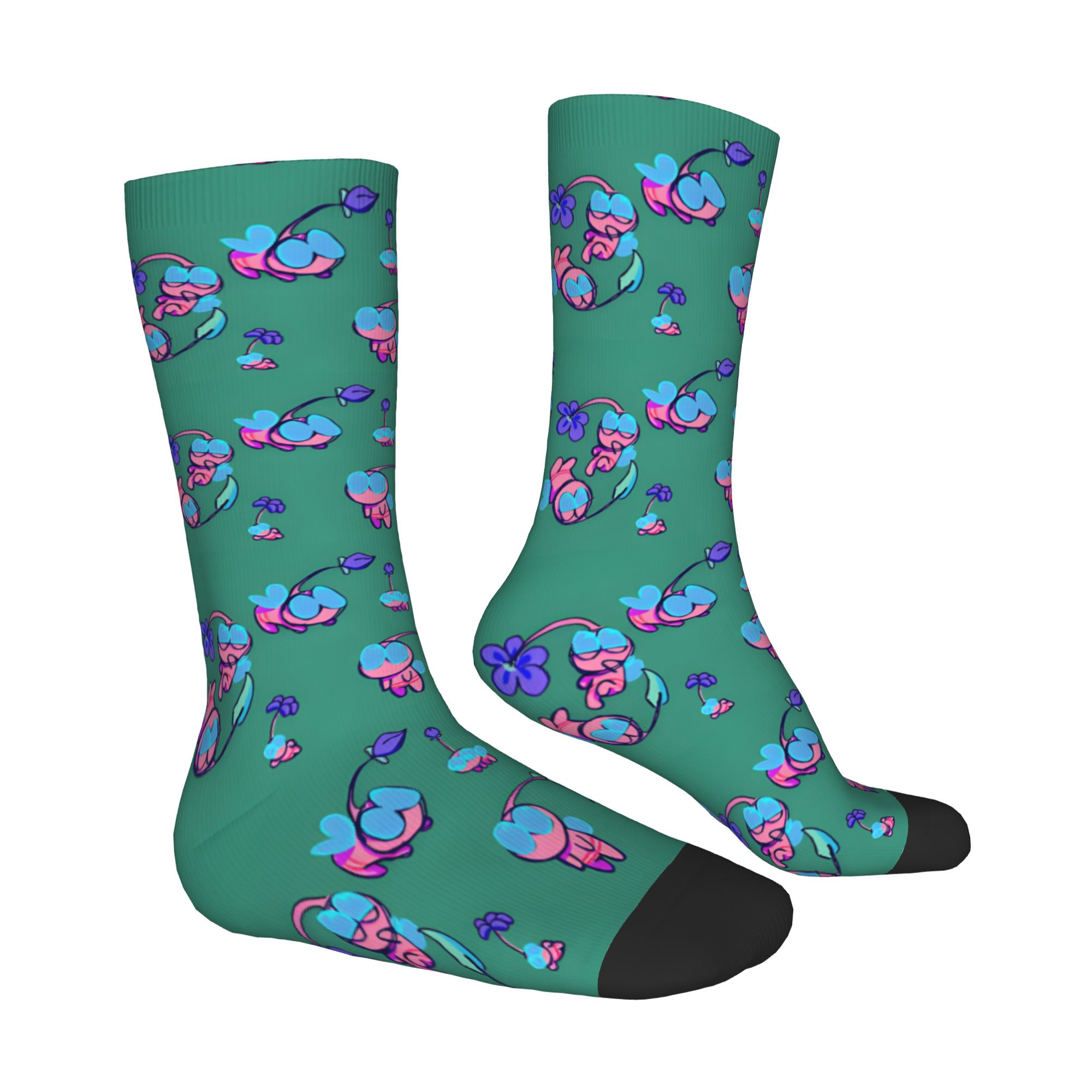 ถุงเท้าลายการ์ตูนอนิเมะพิคไมน์ - Dress Sock Men บทวิจารณ์และราคา