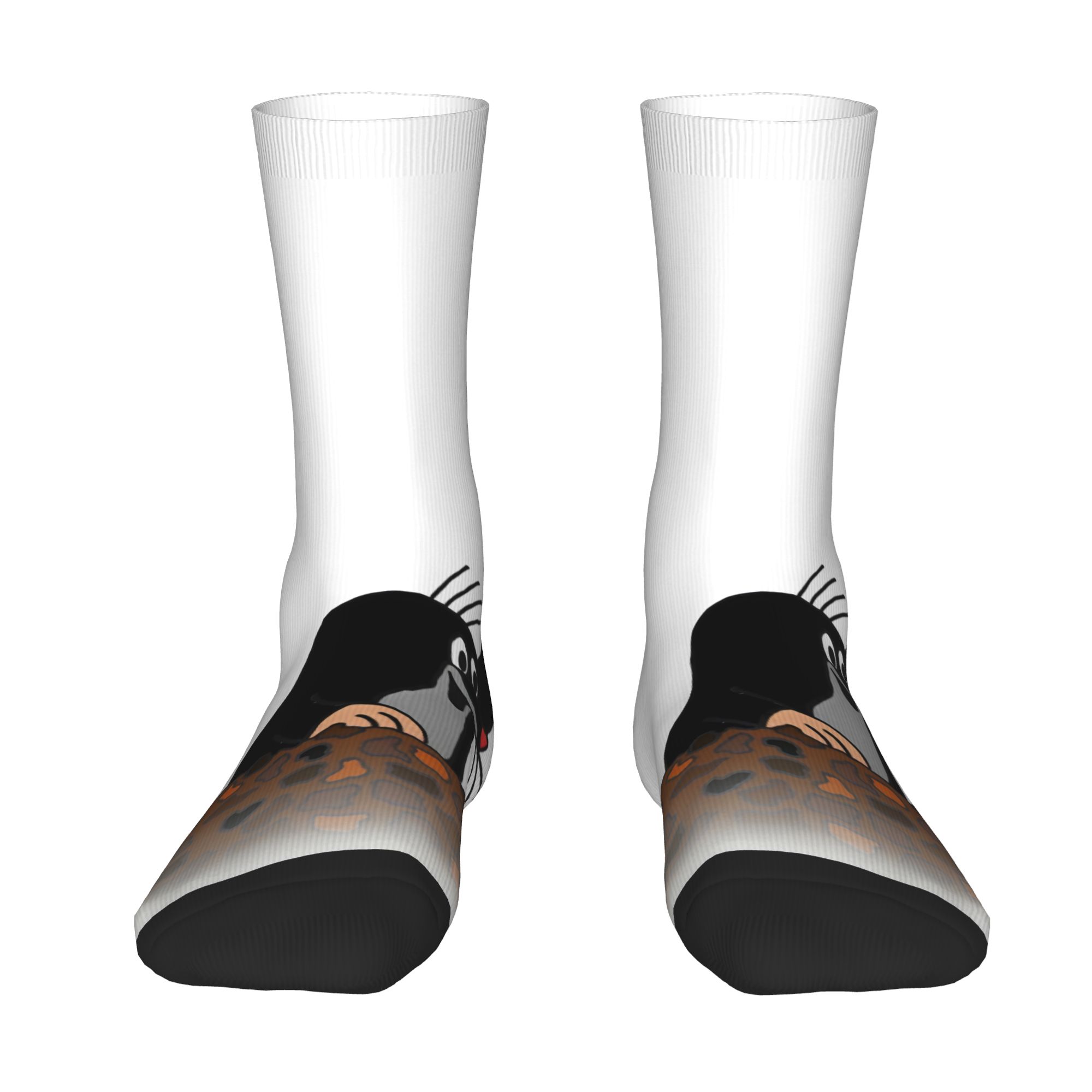ถุงเท้าลายการ์ตูน Krtek แบบตลก - Dress Sock Men บทวิจารณ์และราคา