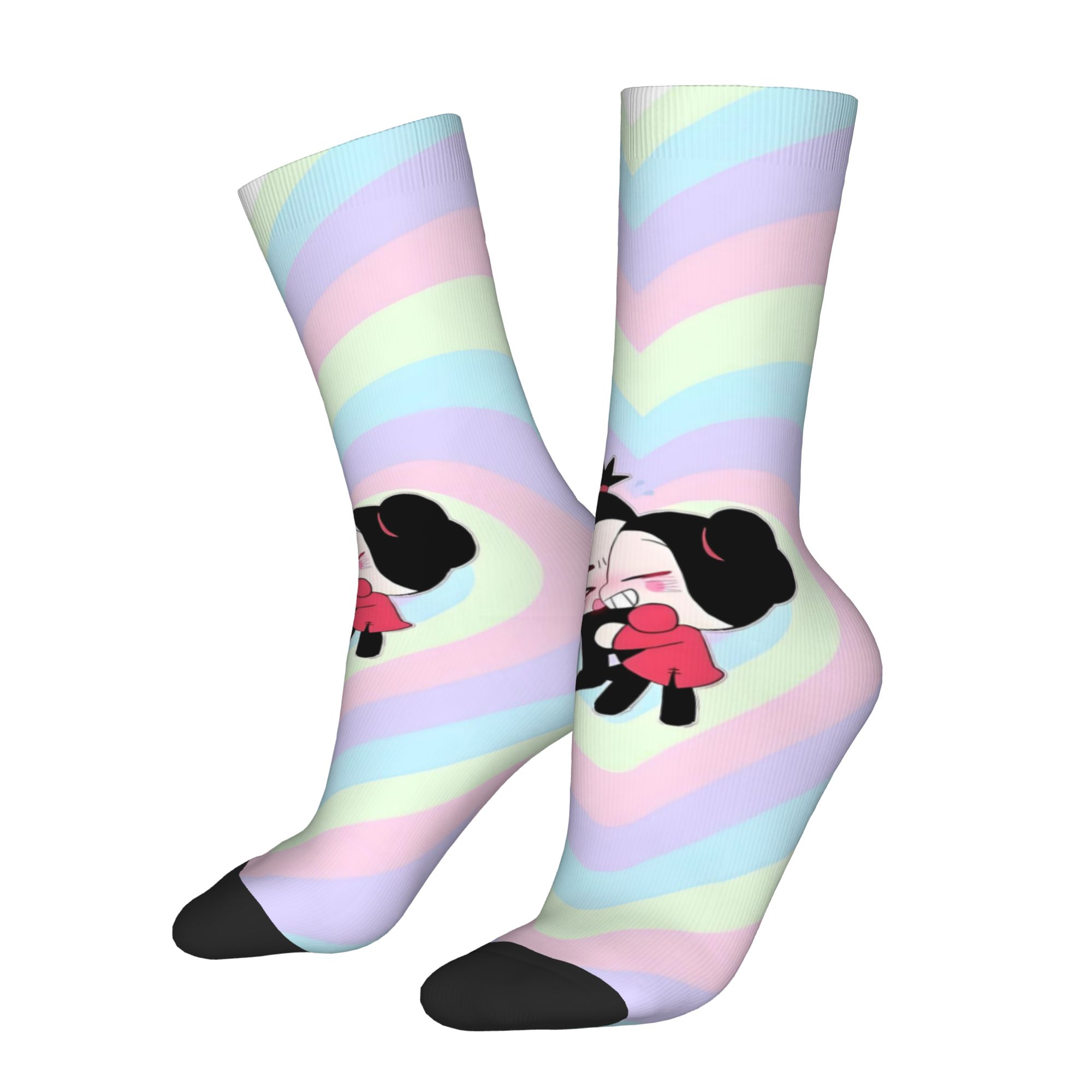 ถุงเท้าลายการ์ตูนน่ารักแบบกำหน - Dress Sock Men บทวิจารณ์และราคา