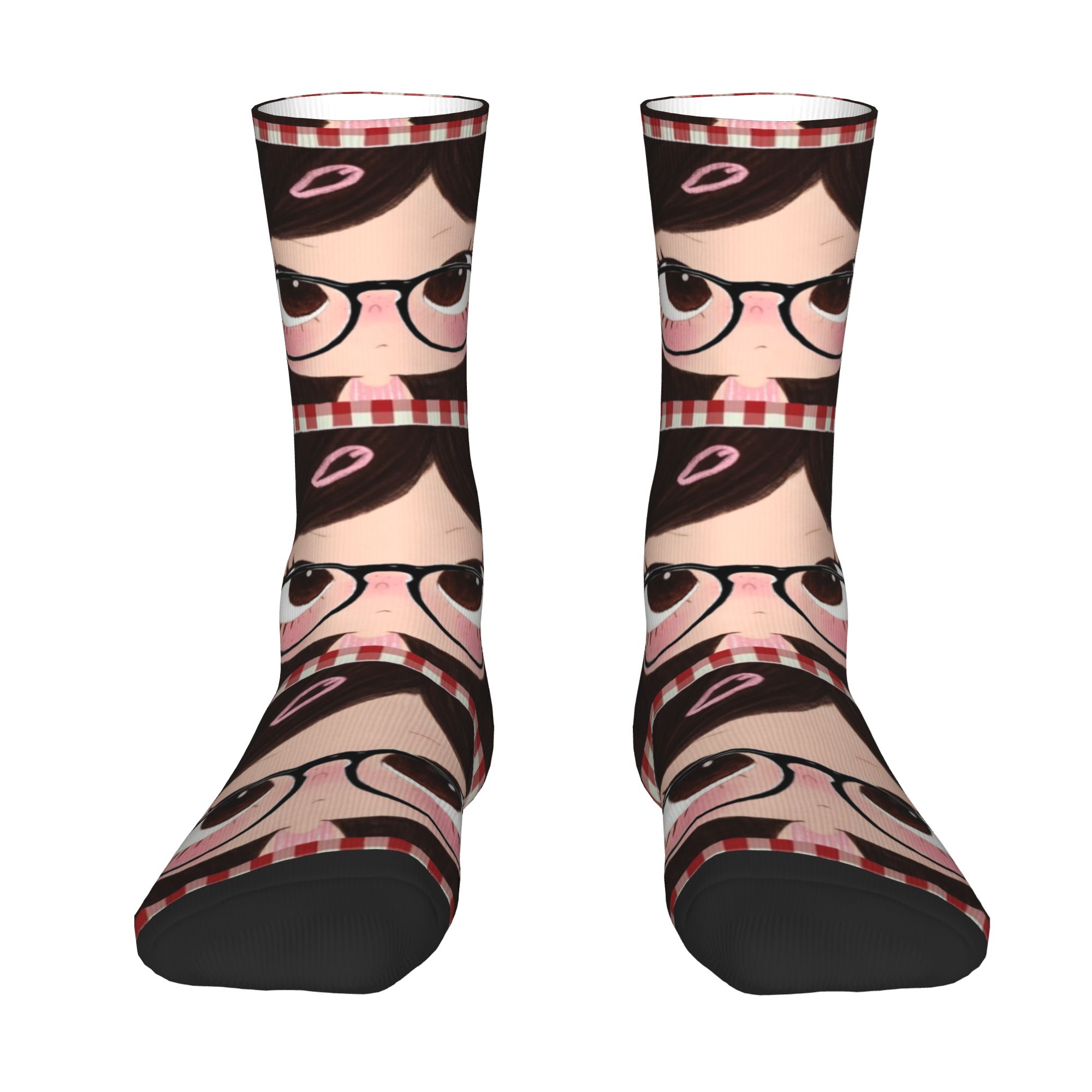 ถุงเท้าลายการ์ตูนสาวตาโตแบบกำห - Dress Sock Men บทวิจารณ์และราคา